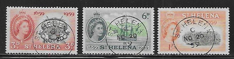 St. Helena 156-158 300th Landing of Dutton set Used
