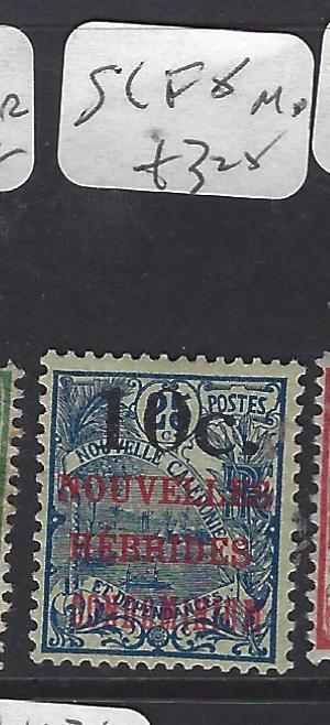 FRENCH  NEW HEBRIDES   (PP0312B)   SG F8    MOG