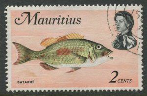 STAMP STATION PERTH Mauritius #339a Sea Life Issue FU 1972-1974