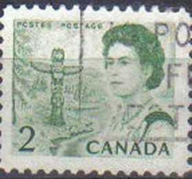 CANADA, 1967 used 2c,  Queen Elizabeth II, Regions, DIFFERENT CANCELS EACH