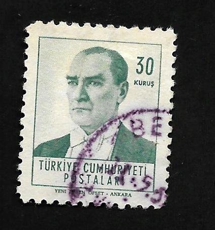 Turkey 1962 - U - Scott #1529