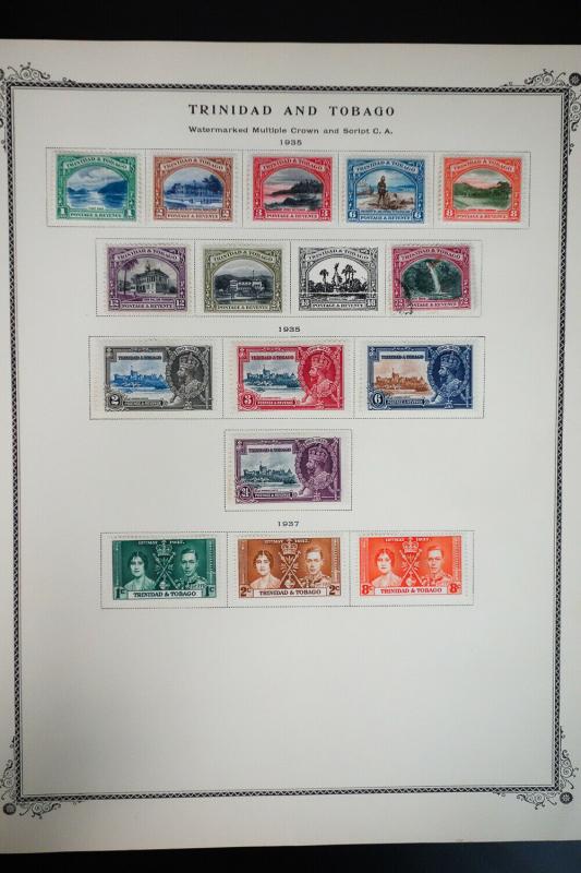 Trinidad 1800s to 1960s Stamp Collection 