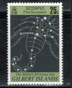 Gilbert Islands 1978 Scorpio Constellation 25c Scott # 310 MNH