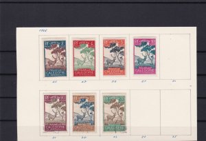 new caladonia 1928 mounted and used stamps for collectors ref r12273