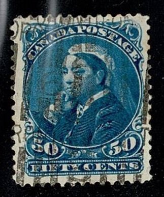 Canada #47 used 50c Victoria