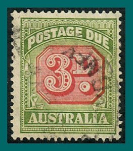 Australia 1946 Postage Due, 3d used #J74,SGD122