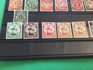 German Danzig mounted mint and used stamps A17304