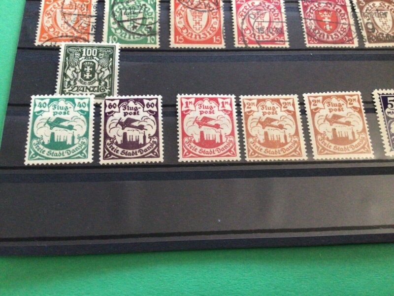 German Danzig mounted mint and used stamps A17304