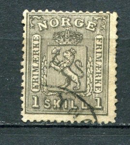 Norway 1867/8 Sc 11 Used CV $65 SKU 1070