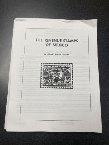 - COPY - The Revenue Stamps Of Mexico ?? Catalogue -