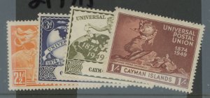 Cayman Islands #118-121 Mint (NH) Single (Complete Set)