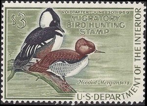 RW35 Mint,OG,NH... SCV $65.00