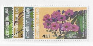 Thailand Sc #707-710  set of flowers OG VF