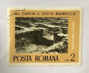 Romania 1975 Scott 2587  CTO - 2 l, European Architectural heritage year