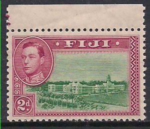 Fiji 1938 - 55 KGV1 2d Government Buildings Umm 12 perf SG 255a ( L971 )