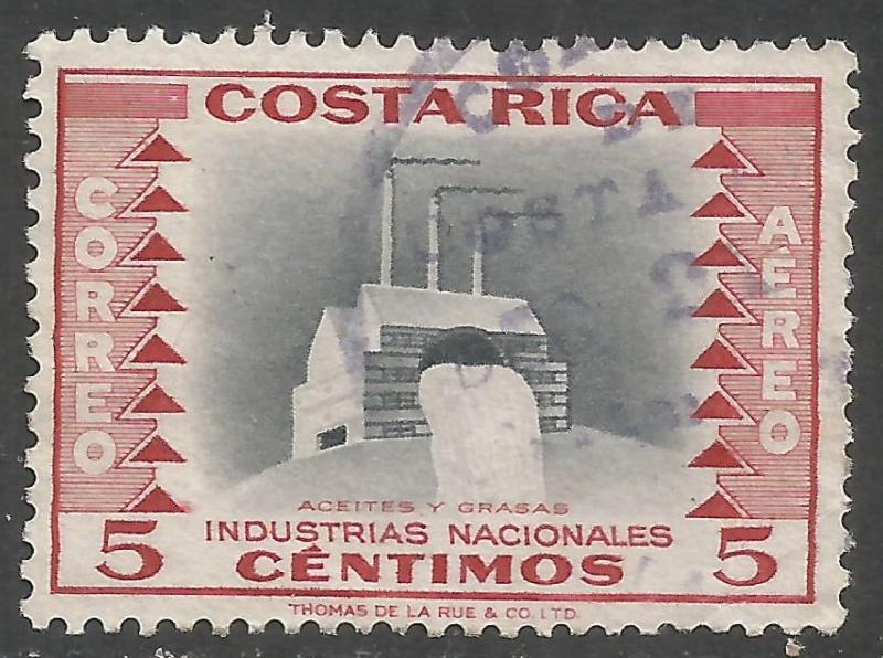 COSTA RICA C227 VFU 682C-3