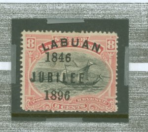 Labuan #71v Unused Single