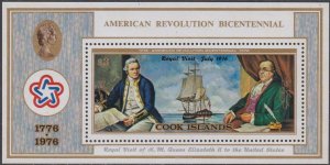 450 American Bicentennial SS MNH