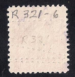 #R321 50 cents W. J. Duane 1941 Documentary Stamp used F-VF