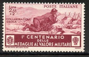 Italy # 340,Mint Hinge