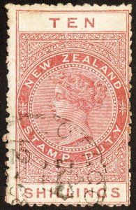 New Zealand Stamps # AR12 Used Superb Scott Value $75.00