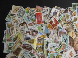 ANIMALS Topical collection 310 different (+5 SS). Mixed condition 