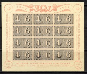 Switzerland # B130, Mint Never Hinge.  (27)