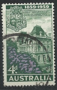 Australia 1959 - Centenary of self-government in Queensland - SG332 used