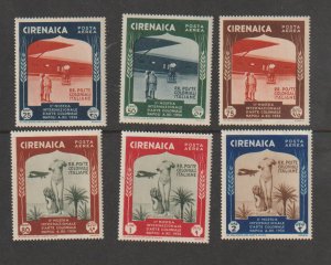 Cyrenaica Scott #C24-C29 Set Mint Never Hinged O.G. CV.$60.00