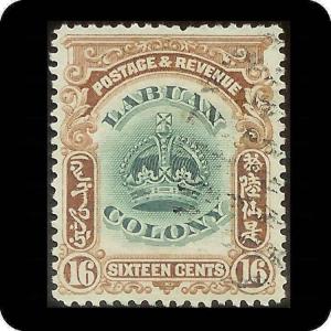Labuan - Scott # 105 - Used