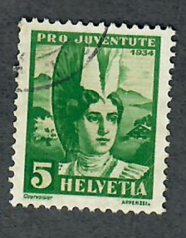 Switzerland B69 used single