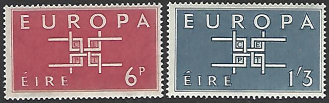 Ireland #188-189 Mint Hinged Set of 2 Europa