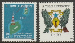 Sao Tome & Principe #432-433 MNH Full Set of 2