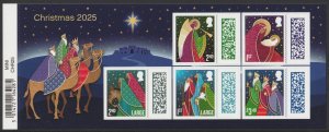 GB 5407 MS5407 Christmas miniature sheet MNH 2025