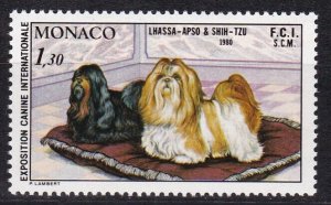 Monaco, Fauna, Dogs MNH / 1980