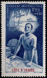 Ivory Coast Scott CB4 MH* Airmail semi-postal