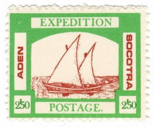 (I.B) Aden Cinderella : Socotra Island Expedition 2.50s