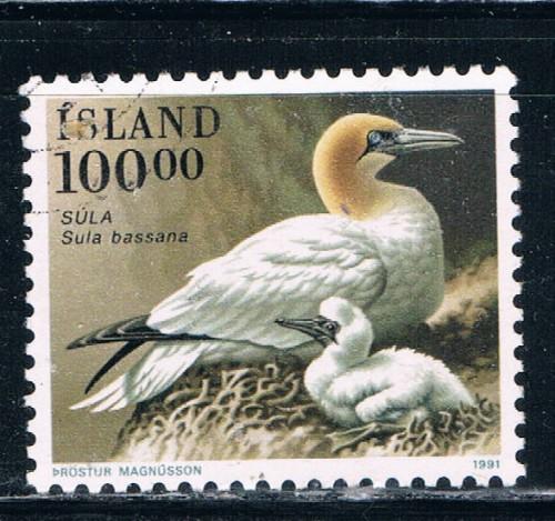 Iceland 722 Used Birds  (I722a)