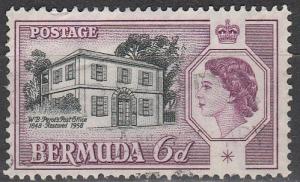 Bermuda #168 F-VF Used  (S2340)