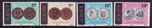 Jersey-Sc#171-4- id8-unused NH set-Coins-1977-