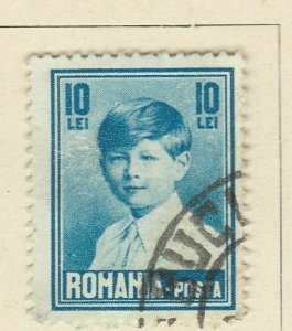 A5P50F445 Romania 1928-29 Unwmk Photo 10l Perf 13 1/2 Used-