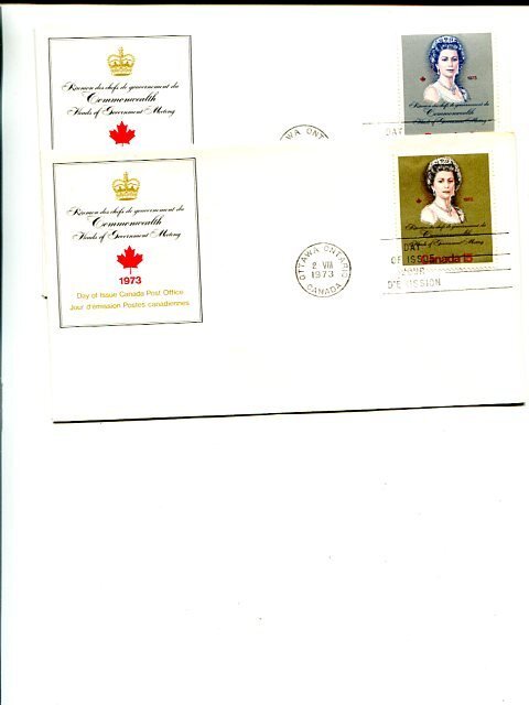 Canada  Olympics and Queen FDC,s  - Lakeshore Philatelics