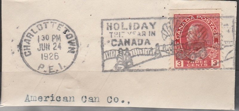 Canada #109 cancellation George V Admiral