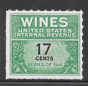 #RE186 NGAI Internal Revenue: Wines Series of 1941