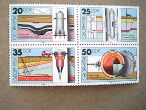 German Democratic Republic (DDR)   #2143 - #2146   MNH