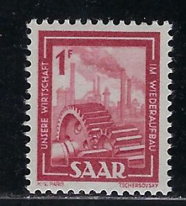 Saar - Scott # 206, mint nh