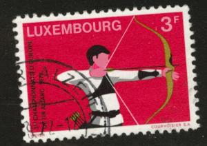 Luxembourg Scott 514 Used 1972 archer stamp