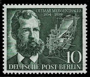 Germany 1954,Sc#9N105 MNH,