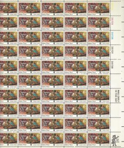 US Scott #1560 MNH OG VF Salem Poor Gallant Solder, Sheet of 50 Stamps