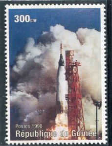 Guinea 1998 SPACE EXPLORATION 1 value Perforated Mint (NH)